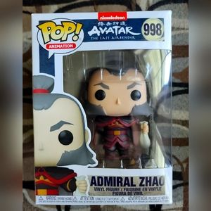 Avatar The Last Airbender Admiral Zhao Funko Pop #998 Animation Brand New!